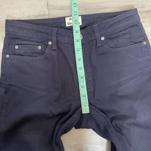 Acne Studios Skinny Jeans Women's Navy Size 29 - Picture 6 of 8